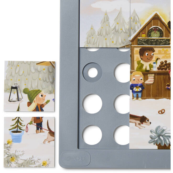 Rolf Puzzels – Puzzelserie Kerst, 4 delig