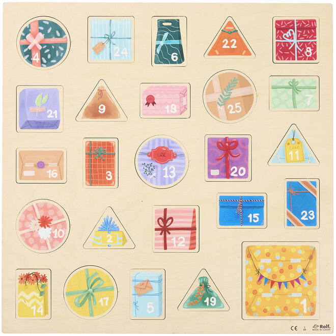 Rolf More – Aftelkalender puzzel