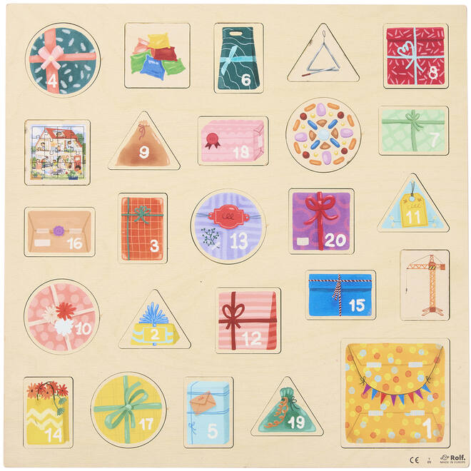 Rolf More – Aftelkalender puzzel