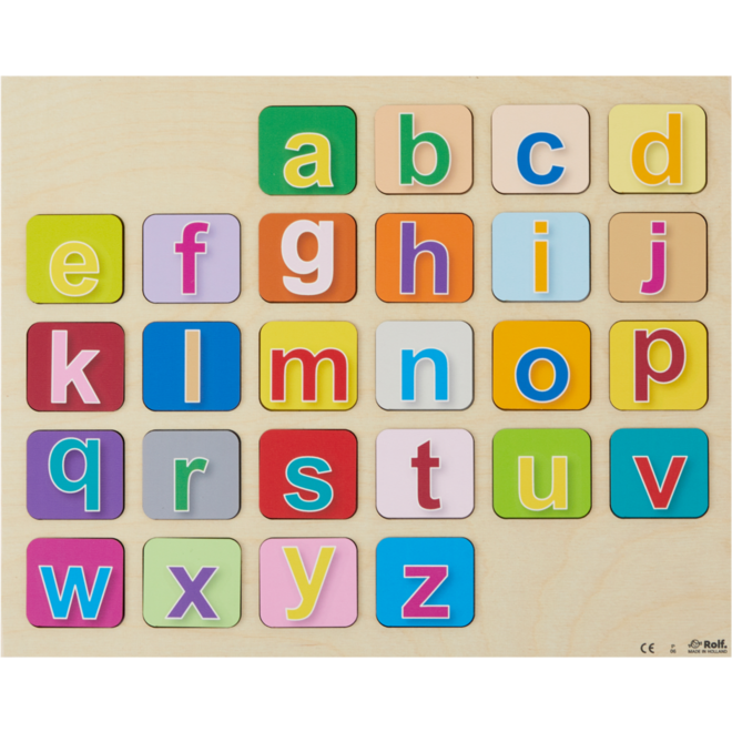 Rolf More - Het a - z spel (kleine letters)