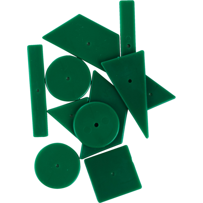 Rolf More - Hamertje tik Geo figurenset, 144 stuks
