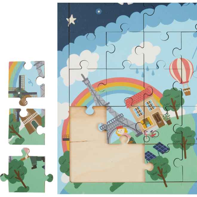 Rolf Puzzels - Puzzel boven en onder de grond - heelal
