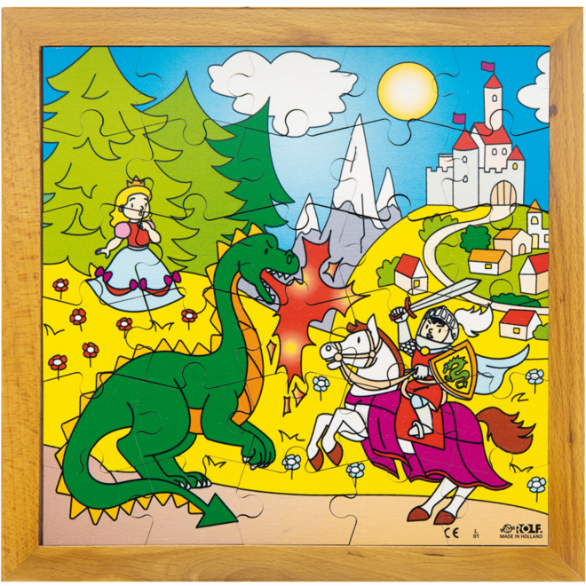 Rolf Puzzels - Puzzel Draak, 30 stukjes