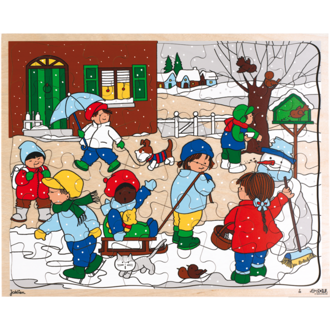 Rolf Puzzels - Puzzel winter, 48 stukjes