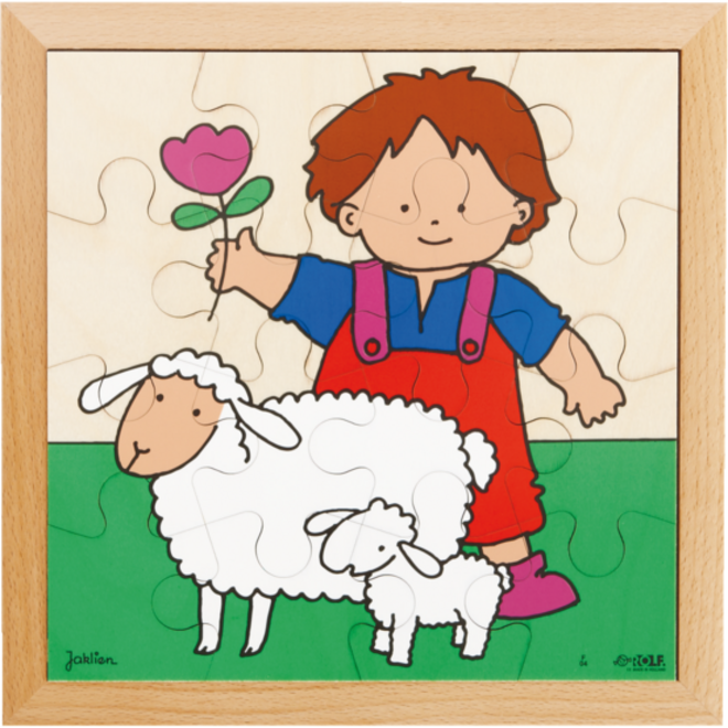 Rolf Puzzels - Puzzel lente, 16 stukjes