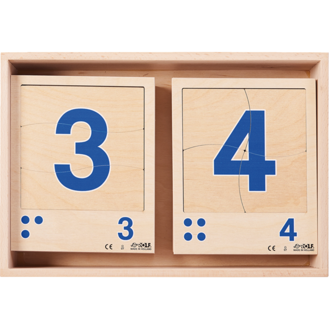 Rolf Originals - Cijferpuzzels in kist