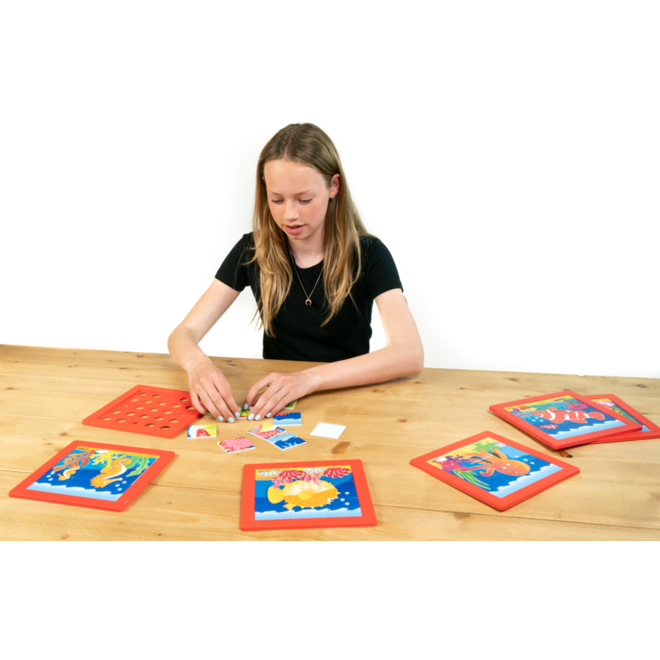Rolf Puzzels - Puzzelserie zeedieren, kunststof