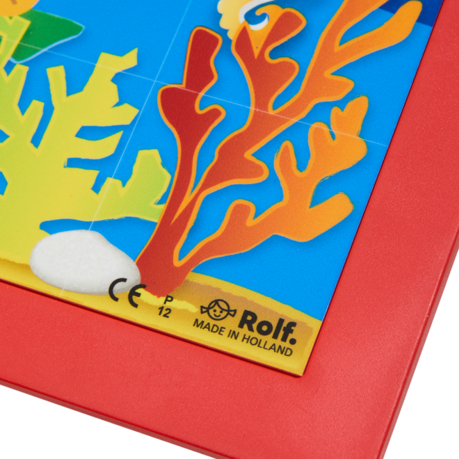 Rolf Puzzels - Puzzelserie zeedieren, kunststof