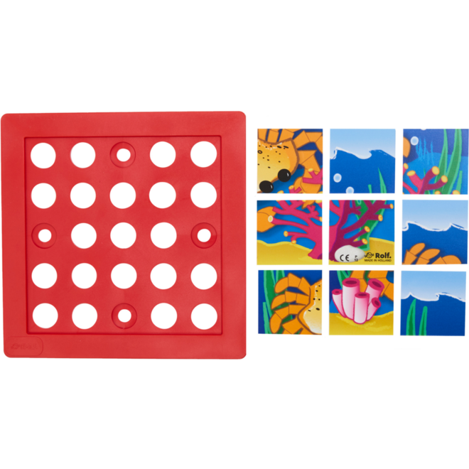 Rolf Puzzels - Puzzelserie zeedieren, kunststof