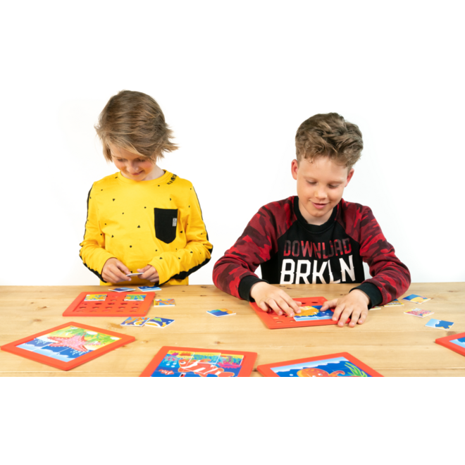 Rolf Puzzels - Puzzelserie zeedieren, kunststof