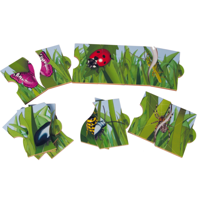 Rolf Puzzels - Puzzel zonder eind - Insecten