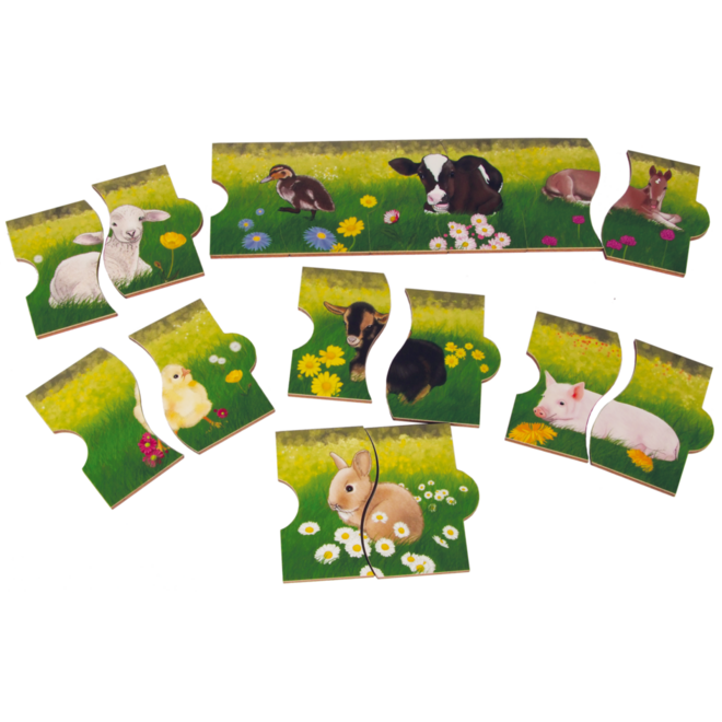 Rolf Puzzels - Puzzel zonder eind - Voorjaarsdieren