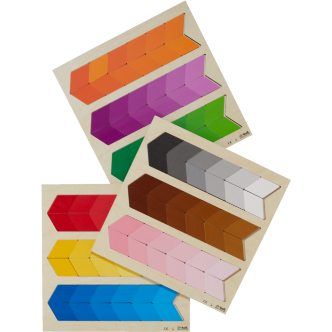 Rolf Puzzels - Puzzelserie Kleurnuance, set van 3 stuks