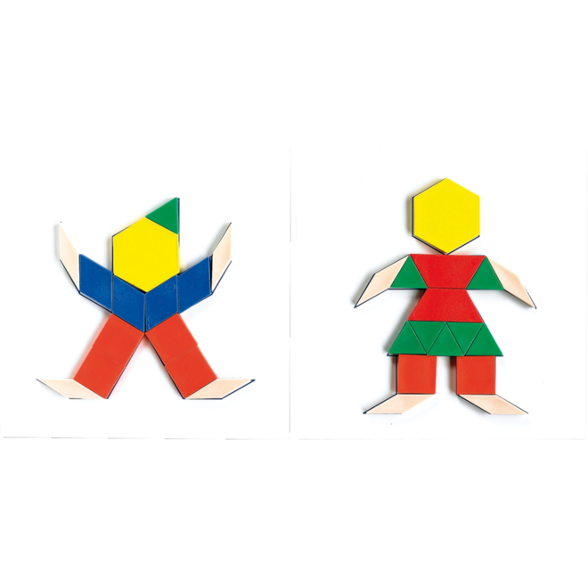 Rolf More - Geo vormenset aanvulset figuren
