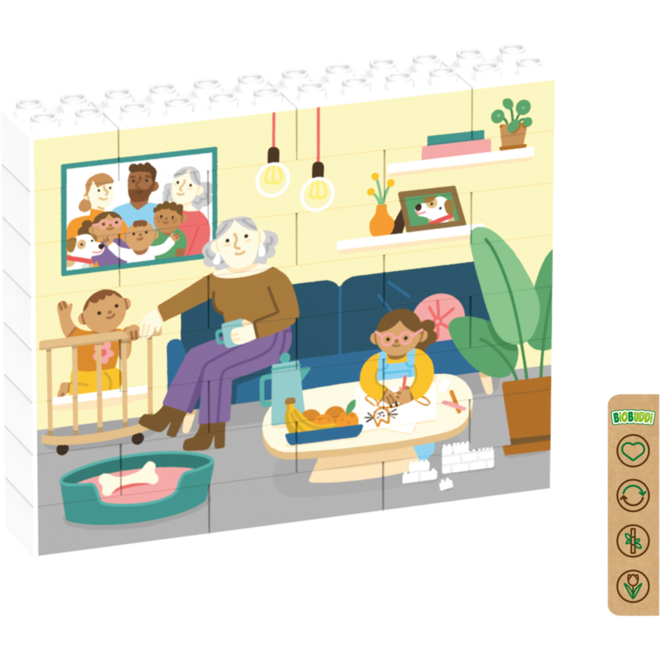 Rolf More - Verticale puzzel woonkamer