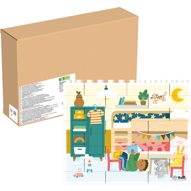 Rolf More - Verticale puzzel Slaapkamer