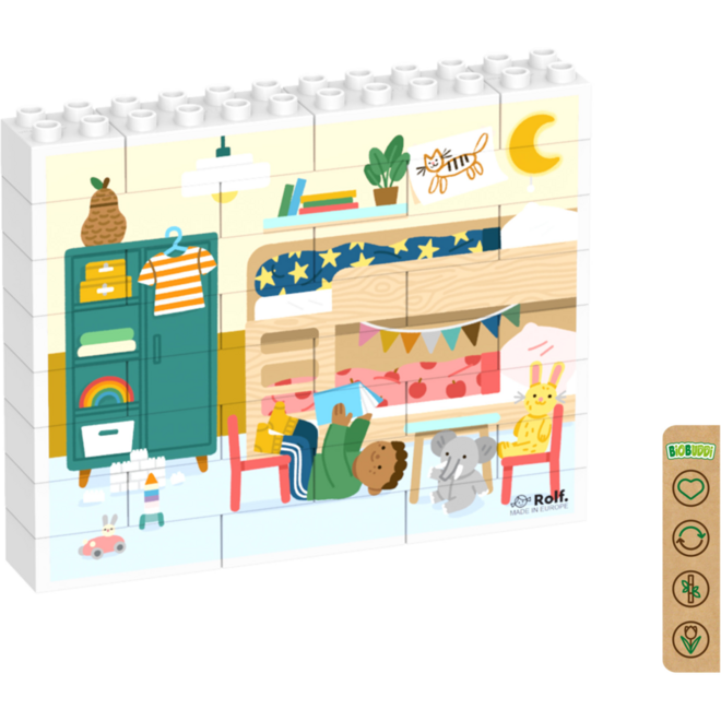 Rolf More - Verticale puzzel Slaapkamer
