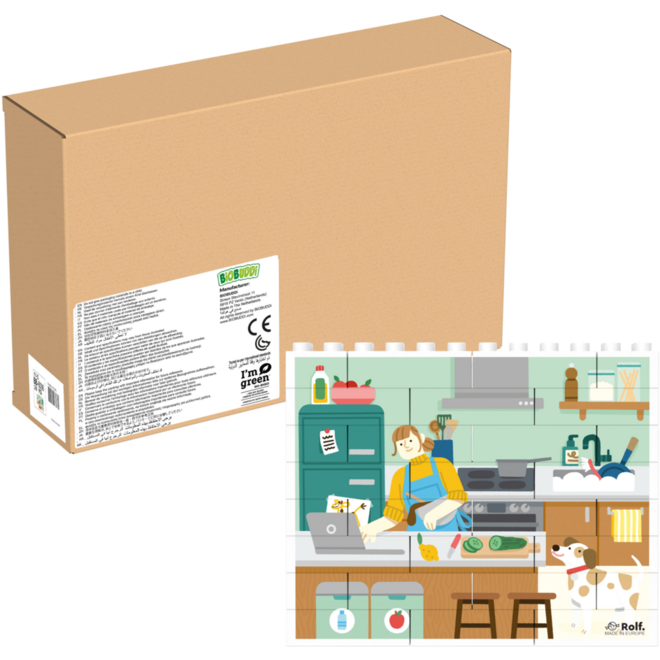 Rolf More - Verticale puzzel Keuken