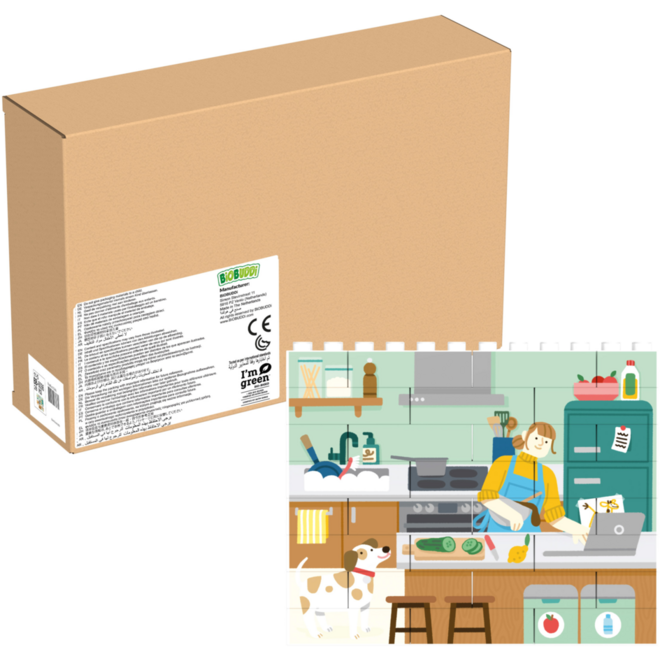 Rolf More - Verticale puzzel Keuken