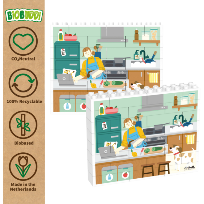 Rolf More - Verticale puzzel Keuken
