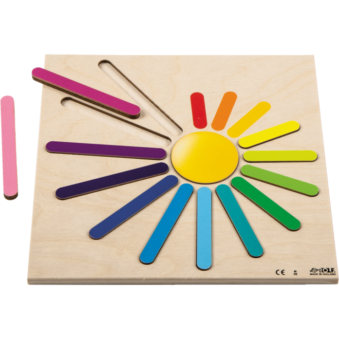 Rolf Puzzels - Reliëfpuzzelserie ontdek de grootte, 2 stuks