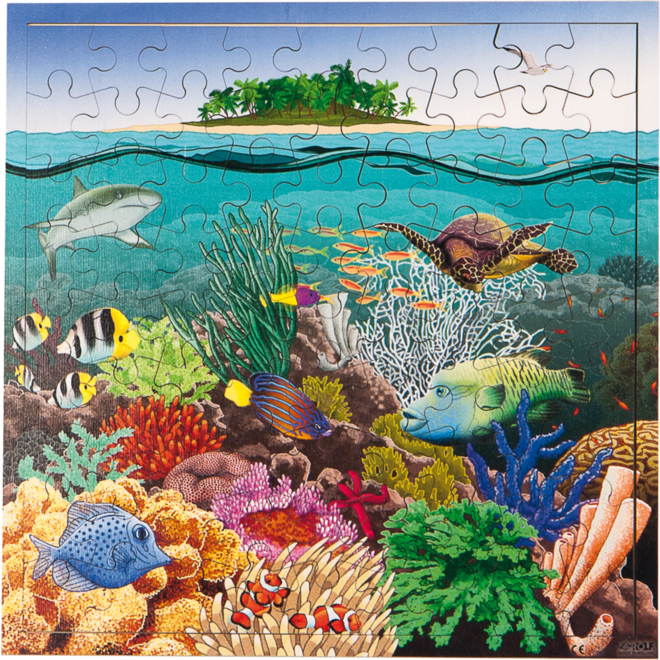 Rolf Connect - Puzzel Koraalzee 37,5 x 37,5cm, 81 stukjes