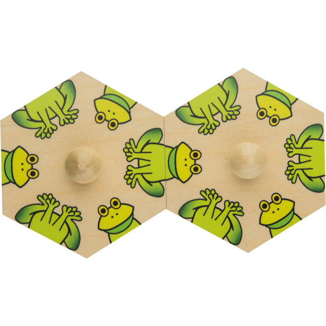 Rolf Puzzels - Carrousel puzzel Kikker, 7 stukjes