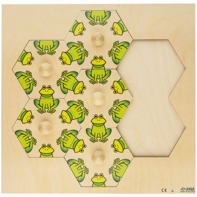 Rolf Puzzels - Puzzelserie carrouselpuzzels,4 stuks