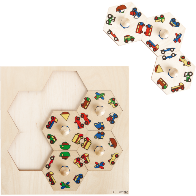Rolf Puzzels - Puzzelserie carrouselpuzzels,4 stuks