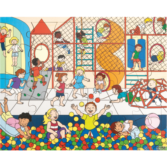Rolf Puzzels - Puzzel ballenbad, 30 stukjes