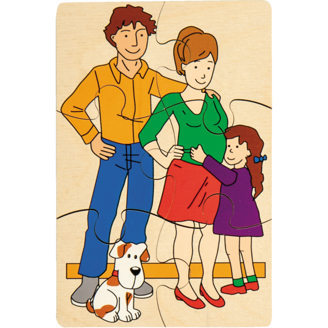 Rolf Puzzels - Groeipuzzel moeder en baby, 42 stukjes