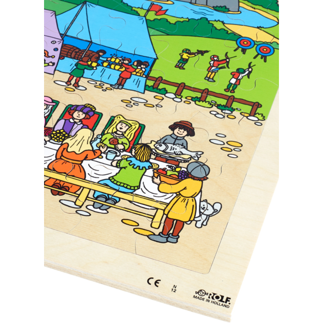Rolf Puzzels - Puzzel ridders, 99 stukjes