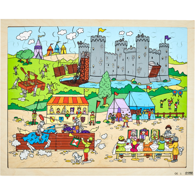 Rolf Puzzels - Puzzel ridders, 99 stukjes