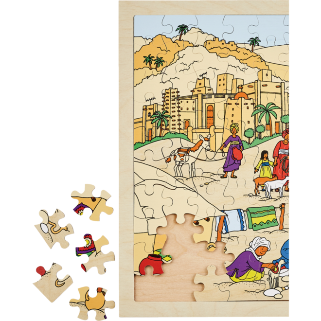 Rolf Puzzels - Puzzel Sahara leven in de warmte, 120 st.