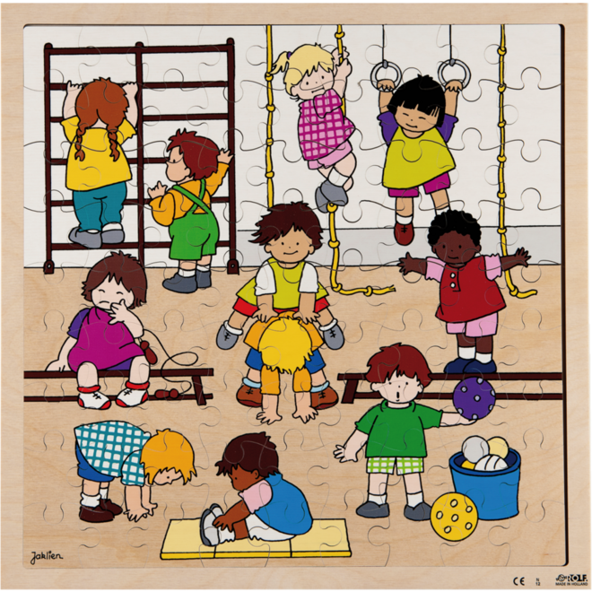Rolf Puzzels - Puzzel gymles 81 stukjes