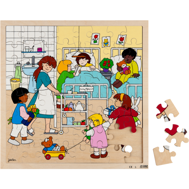 Rolf Puzzels - Puzzel ziekenhuis, 64 stukjes