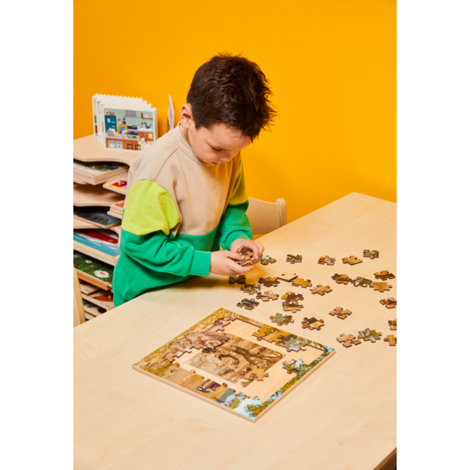 Rolf Puzzels - Puzzel leeuwen, 49 stukjes