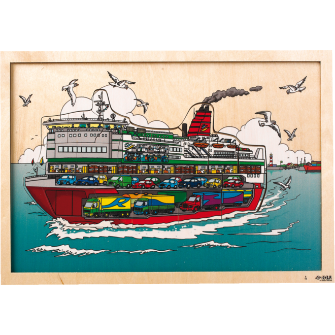 Rolf Puzzels - Inkijkpuzzelserie Op reis