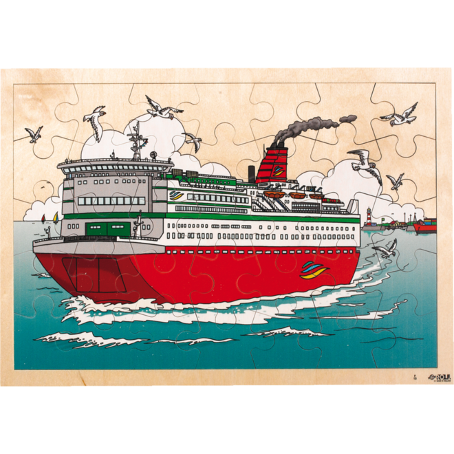 Rolf Puzzels - Inkijkpuzzelserie Op reis