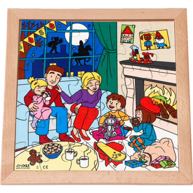 Rolf Puzzels - Puzzel Sint, 36 stukjes