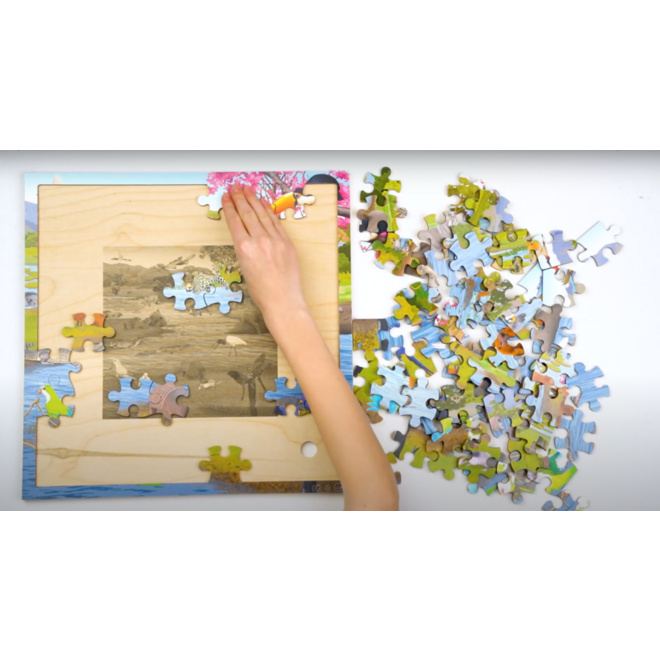 Rolf Connect - Puzzel Moerasgebied, 81 stukjes