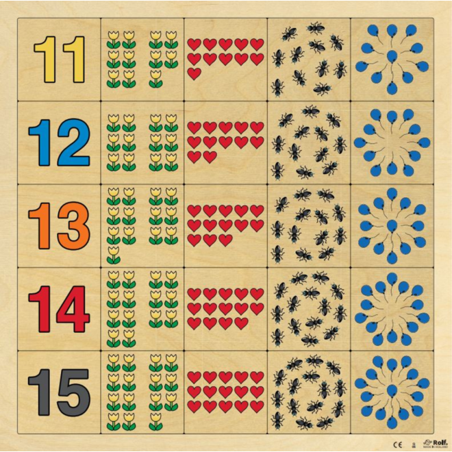 Rolf More - Lotto serie tellen 11 - 20