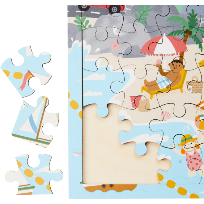 Rolf Puzzels - Puzzel landen Frankrijk, 81 stukjes