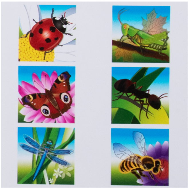 Rolf Puzzels - Puzzelserie insecten, kunststof