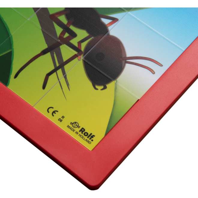 Rolf Puzzels - Puzzelserie insecten, kunststof