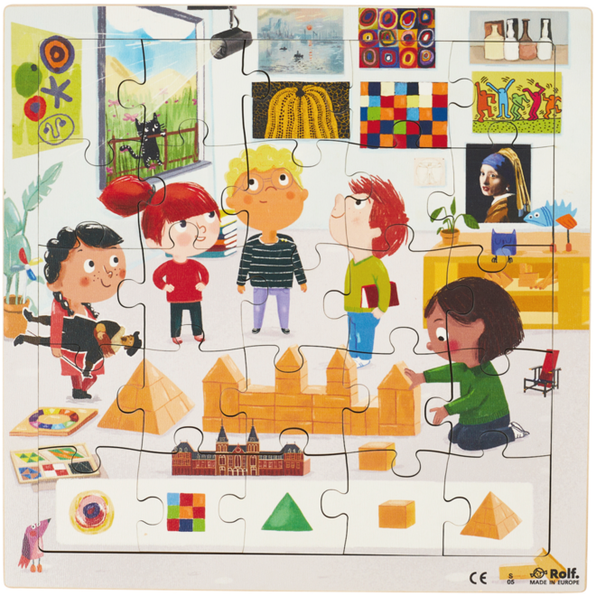 Rolf Puzzels - puzzelserie Kunst