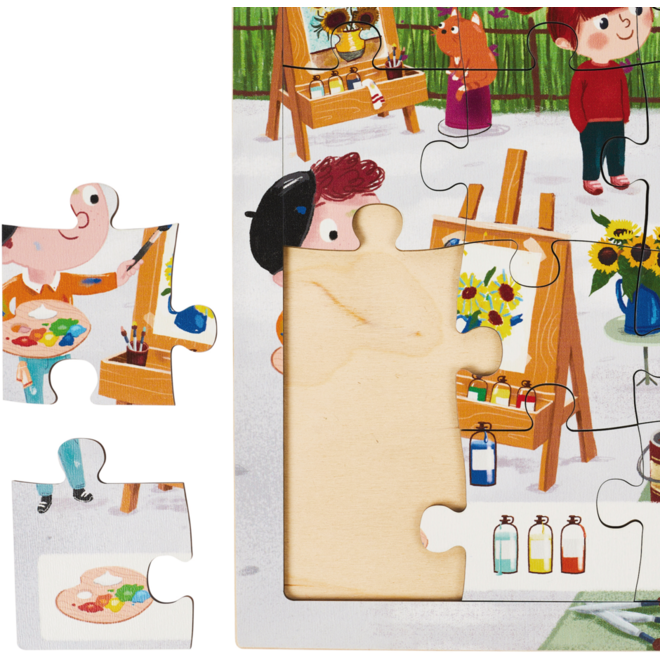 Rolf Puzzels - puzzelserie Kunst