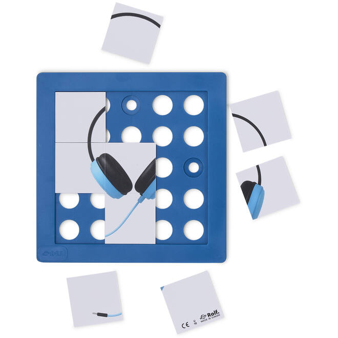Rolf More – Puzzelserie Raad het apparaat, kunststof