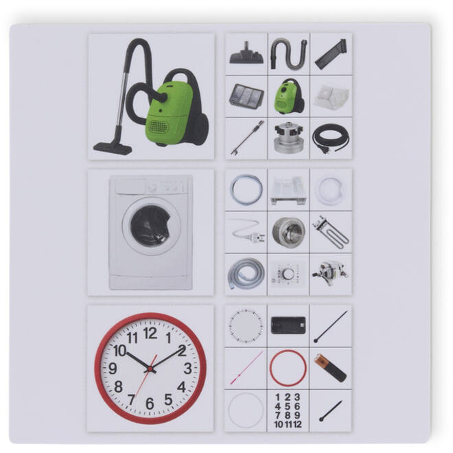 Rolf More – Puzzelserie Raad het apparaat, kunststof