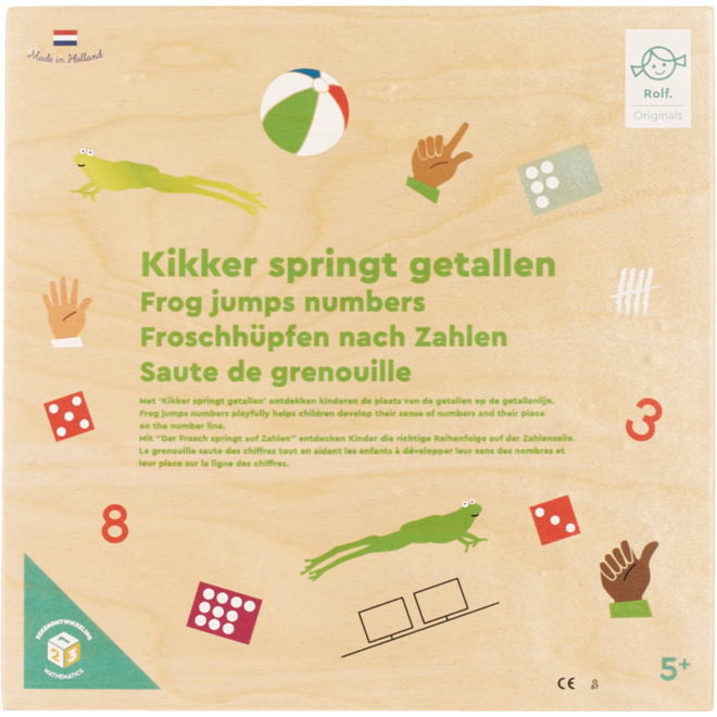 Rolf Originals - Kikker springt getallen